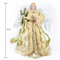 Miniatyrbillede 4 af 6: Engel dukke legetøj figurer jule pynt håndværk med vinge hjem Natal pynt