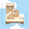 Miniatyrbilde 3 av 6: Mini Hånd Generator DIY Vitenskap Eksperiment Kit & Utdanning Modell Leketøy