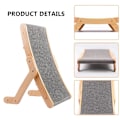 Miniatyrbilde 4 av 7: Tre Anti Cat Scratcher Cat Cratch Board Seng 3 In 1 Pad Vertikal Kjæledyr Katt leker