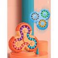Miniatyrbild 3 av 9: Roterande Magical Bean Cube Fingertopp Leksak Barn Pussel Kreativt Interaktivt Spel Fidget Spinners
