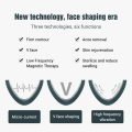 Miniatyrbilde 6 av 7: Microcurrent V-face Face Lift Device 6Mode Heated Hud Rejuvenation Double Chin V Face Vibration Masser