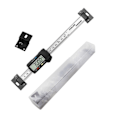 Miniatyrbillede 2 af 7: Rustfrit stål Horisontal Lodret Digital Display Lineal LCD Display Niveau Caliper 0-15CM