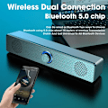 Miniatyrbilde 2 av 7: PC Soundbar Kablet og Trådløs Bluetooth Høyttaler USB Powered Soundbar