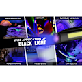 Pikkukuva 6 / 8: Monitoiminen 4 in 1 LED taskulamppu mini USB ladattava 800mah kynä klipsi taskulamppu