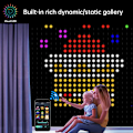 Miniatyrbilde 6 av 7: Smart Gardin String Light App DIY Bilde Tekst LED Display Smart LED RGB String Light