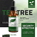 Miniatyrbild 5 av 6: Natural Tea Tree Oil Fuktkräm Ansikte Kropp Hud För Kvinnor Hårvård Doft Aromaterapi Ren Massage Eterisk Olja