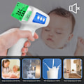 Miniatyrbild 2 av 4: Digital termometer kontaktfri infraröd medicinsk termometer kroppstemperatur feber mått