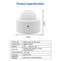 Miniatyrbillede 5 af 6: Tuya Zigbee Mini Smart PIR Bevægelsesdetektor Menneske Krop Infrarød Sensor Anti tyveri