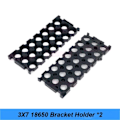 Miniatyrbillede 3 af 4: 20Ah batteri opbevaring boks 3X7 18650 holder 3S 40A BMS med svejsning nikkel