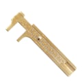 Miniatyrbild 1 av 5: Mått Mätning Verktyg Ficka 0-80 mm Mini Mässing Glidande Mätare Vernier Bokmått