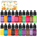 Miniatyrbilde 2 av 3: Stearinlys Fargestoffer Kit Væske Fargestoff Pigment Set Gjør-det-selv stearinlys Making Rekvisita Aromaterapi Såpe Soya Voks