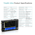Miniatyrbilde 4 av 7: Håndholdt Tiny Spectrum Analyzer ULTRA 100k-5,3GHz RF Signal Generator med 4tommers skjerm