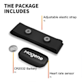 Miniatyrbillede 4 af 6: Magene H303 Hjerte Rate Sensor Bluetooth ANT Opgradering H64 HR Monitor Med Bryst Strop Dual Mode
