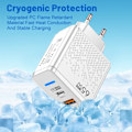 Miniatyrbilde 7 av 8: PD Rask Lade lader 65W USB C lader