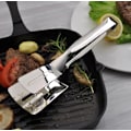 Miniatyrbillede 4 af 7: Rustfrit stål stegning skovl clips multifunktionelt bøf grill tang stegning fisk spatel clips  husholdning køkken værktøj
