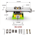 Miniatyrbillede 2 af 4: Multifunktion Bor Skruestik Fixtur Arbejdsbord Mini Precision Fræse Maskin Arbejdsbord