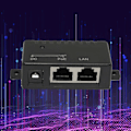 Miniatyrbilde 2 av 4: 100 Mbps 5V 12V 24V 48V/1A POE Injektor Strøm Splitter for IP Kamera POE Adapter Modul  Tilbehør