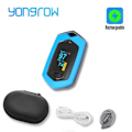Miniatyrbillede 1 af 8: Medicinsk Genopladeligt Digital Fingerspids Puls Oximeter Blod Oxygen Saturation Meter