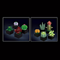 Miniatyrbillede 3 af 6: Udødelig Blomster Potte Ornamenter Sukkulenter Model Værelse Dekoration Bygge Klodse