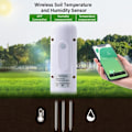 Miniatyrbild 4 av 6: Tuya Zigbee trådlös jord fukt mätare temperatur fuktighet testare