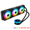 Pikkukuva 5 / 8: Vesi jäähdytin suoritin tuuletin 120mm 240mm 360mm suoritin jäähdytin RGB integroitu jäähdytin prosessori jäähdytin