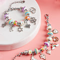 Miniatyrbilde 4 av 6: DIY Beaded Armbånd Set med Oppbevaring Eske