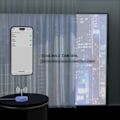 Miniatyrbilde 4 av 7: Tuya Zigbee Elektrisk Smart Gardin Motor Intelligent Støtte Voice Control
