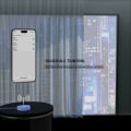 Miniatyrbillede 4 af 7: Tuya Zigbee Elektrisk Smart Gardin Motor Intelligent Support Voice Control