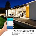 Miniatyrbilde 3 av 6: Tuya Wifi EU Smart Switcher 4 Gang Touch Light Switch