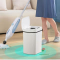 Miniatyrbilde 5 av 6: Smart søppelbøtte til kjøkken hus smart hjem søppelkasse avfallskurv bad automatisk sensor søppelbøtte