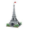 Miniatyrbillede 1 af 3: Big Ben Micro Mini Block Byggeklodser til voksne arkitektur legetøj sæt eiffeltårnet klodser
