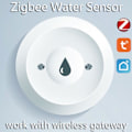 Miniatyrbild 2 av 6: Vatten Immersion Sensor Smart Life Läckage Sensor Vatten Länkage Larm App Fjärrkontroll Övervakning Vatten Läckage Detektor