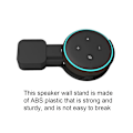 Miniatyrbild 8 av 9: Vägg fäste För Amazon Echo Dot 3rd Gen Bord Stativ För Alexa Echo Dot 3 Smart Speaker Med Screwless Cable Management