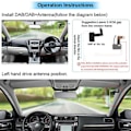 Miniatyrbilde 5 av 6: DAB + Antenne Med USB Adapter Android Bil Radio GPS Stereo mottaker