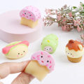 Miniatyrbillede 5 af 6: 8 Pieces Mochi Squishy Decompressio Bake Mini Legetøj Squeeze Soft Sticky Stress Relief Sjove Fidget Mini Legetøj
