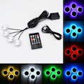 Miniatyrbilde 3 av 8: LED Underglød Lys for Bil 8 Farger Endre Fot Lys Ambient Lampe