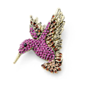 Pikkukuva 1 / 3: Hummingbird rintakorut naiset miehet vintage eläin rintakoru pinssit