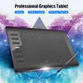 Miniatyrbilde 4 av 7: Profesjonell Graphics Tegning Nettbrett 12 Express Taster med  for Windows Mac