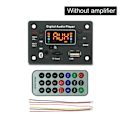 Miniatyrbild 4 av 7: Trådlös Bluetooth 5.0 MP3 WMA Dekoder Kort Bil Ljud USB TF FM Radio Modul