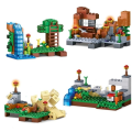 Pikkukuva 8 / 10: The Kylät House Pigs Alex Zombie Action Boilding Blocks Classic Mall Sets Bricks Kids  Kits