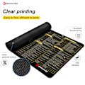 Miniatyrbild 4 av 5: Python Programmering Mouse Pad Large Genvägar Cheat Sheet tangentbord musmatta