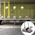 Miniatyrbild 4 av 7: Kvast Dopskanna Golv Borste Set Inomhus Non-stick Hår Kvast Långt skaft Kvast Med Stå Up Dopskanna Kombo Set