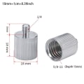 Miniatyrbilde 5 av 5: Tråd adapter mikrofon stativ 5/8" kvinne til 1/4" mann kamera monitor 5/8 til 1/4 adapter stativ adapter