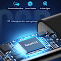 Miniatyrbild 3 av 6: Bluetooth Adapter 5.0 Trådlös Bluetooth Mottagare För 3,5mm Jack Hörlurar Aux Bluetooth Sändare Ljud