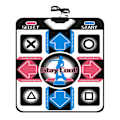 Miniatyrbillede 6 af 6: Skridsikre Dans Pad Fod Print Moves Step Arcade Spil