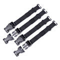 Miniatyrbillede 1 af 6: 4 stk Tactical MOLLE Remme med Spænde Clips Kompression Remme