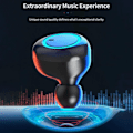 Pikkukuva 3 / 10: Langattomat Bluetooth kuulokkeet Hifi stereo melua vaimentavat nappikuulokkeet In-ear kosketus kuulokkeet
