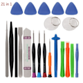 Miniatyrbild 4 av 6: 21 i 1 Mobil Telefon Demontering Reparation Kit Apple Android Set Skruvmejsel