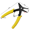 Miniatyrbillede 3 af 6: Dual-purpose Låsring Tang  Genmontering Værktøj Professionelt Snap Ring Tang