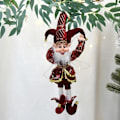 Pikkukuva 7 / 11: Joulu koristeet tonttu nukke lelu riippuva seisova sisustus navidad riipus koristeet
